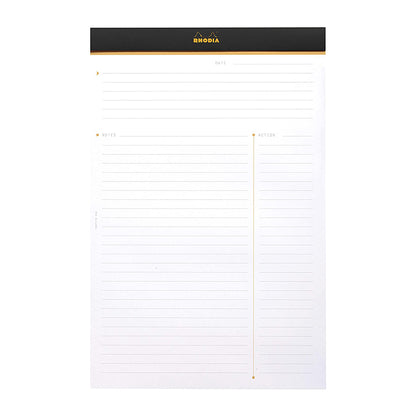 RHODIA Basics Meeting Pad No.19 A4+ 210x318mm Black