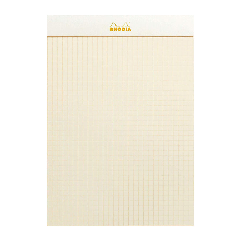 RHODIA Heritage Stapled No.16 5x5 Sq Quadrille BK