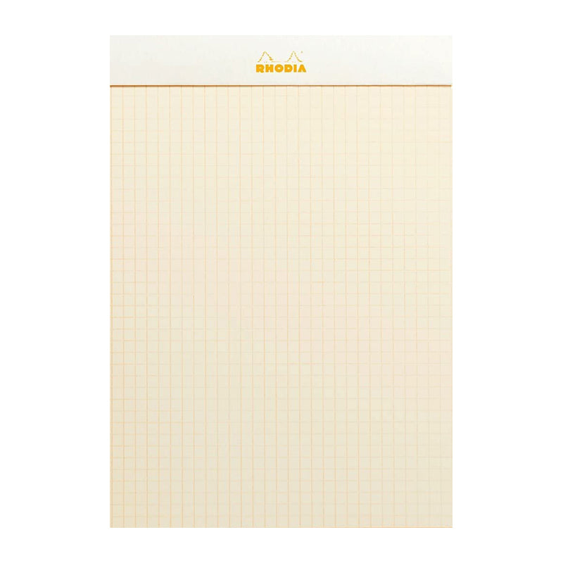 RHODIA Heritage Stapled No.16 5x5 Sq Chevron Black