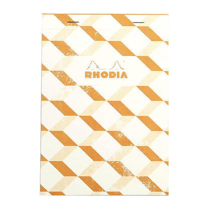 RHODIA Heritage Stapled No.16 5x5 Sq Escher Ivory