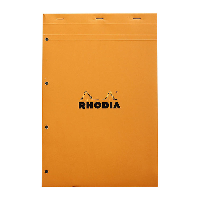 RHODIA Rainbow 210x318mm 5x5 Sq hsp Orange