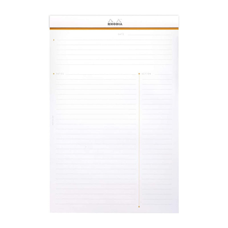 RHODIA Basics Meeting Pad No.19 A4+ 210x318mm White