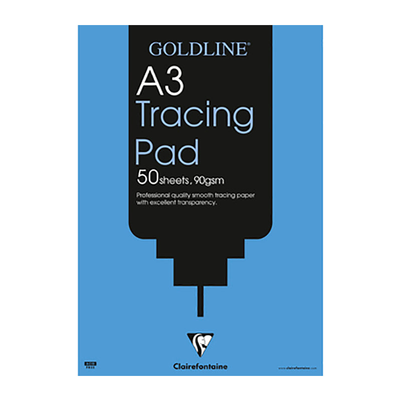 CLAIREFONTAINE Goldline Tracing Pad A3 90g 50s