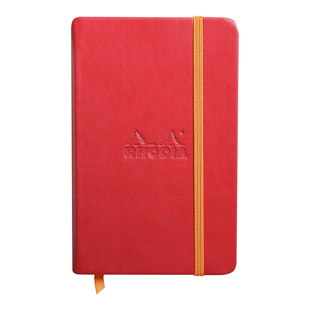 RHODIArama Webnotebook A6 Ivory Lined Hardcover-Poppy