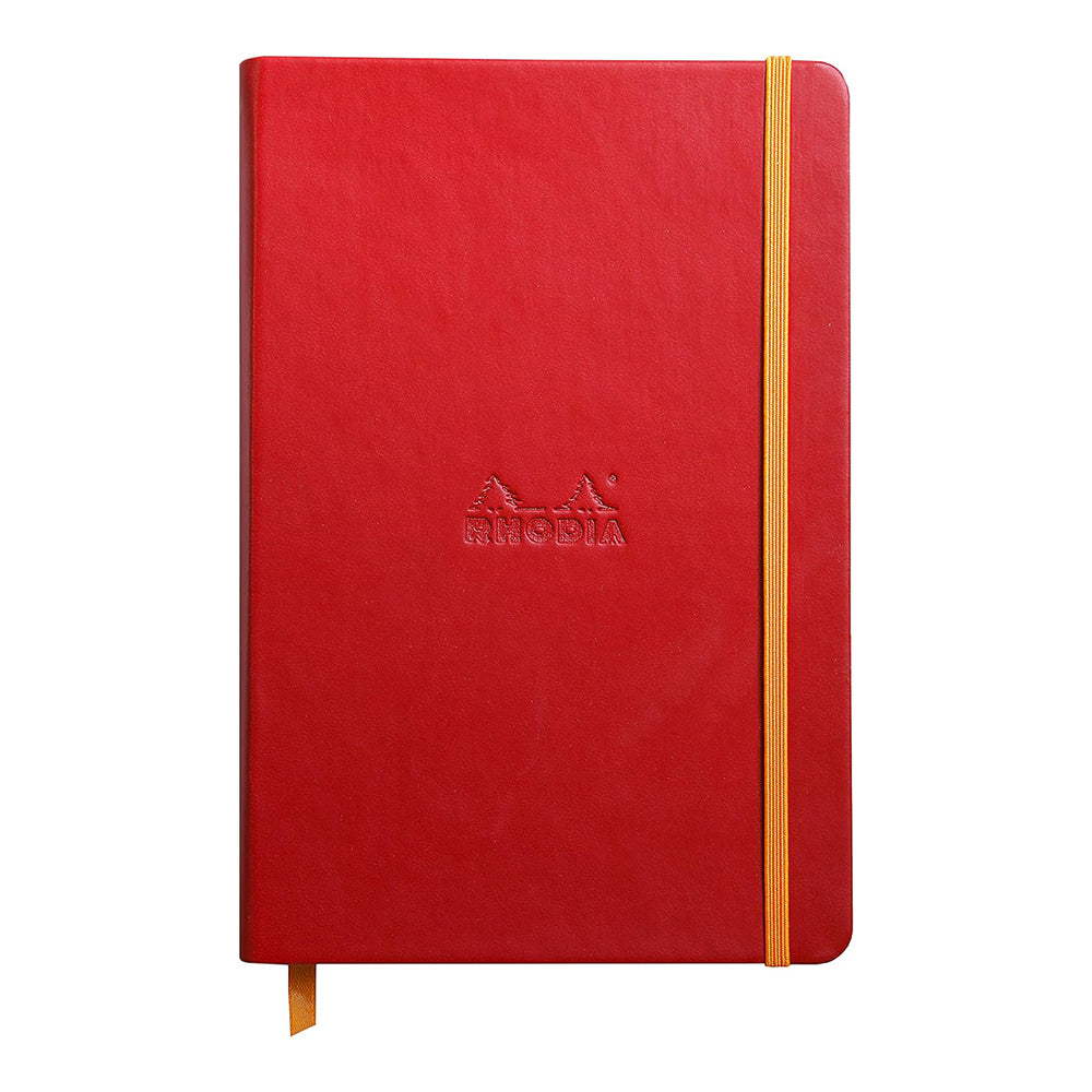 RHODIArama Webnotebook A5 Ivory Plain Hardcover-Poppy