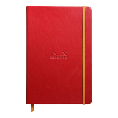 RHODIArama Webnotebook A5 Ivory Plain Hardcover-Poppy