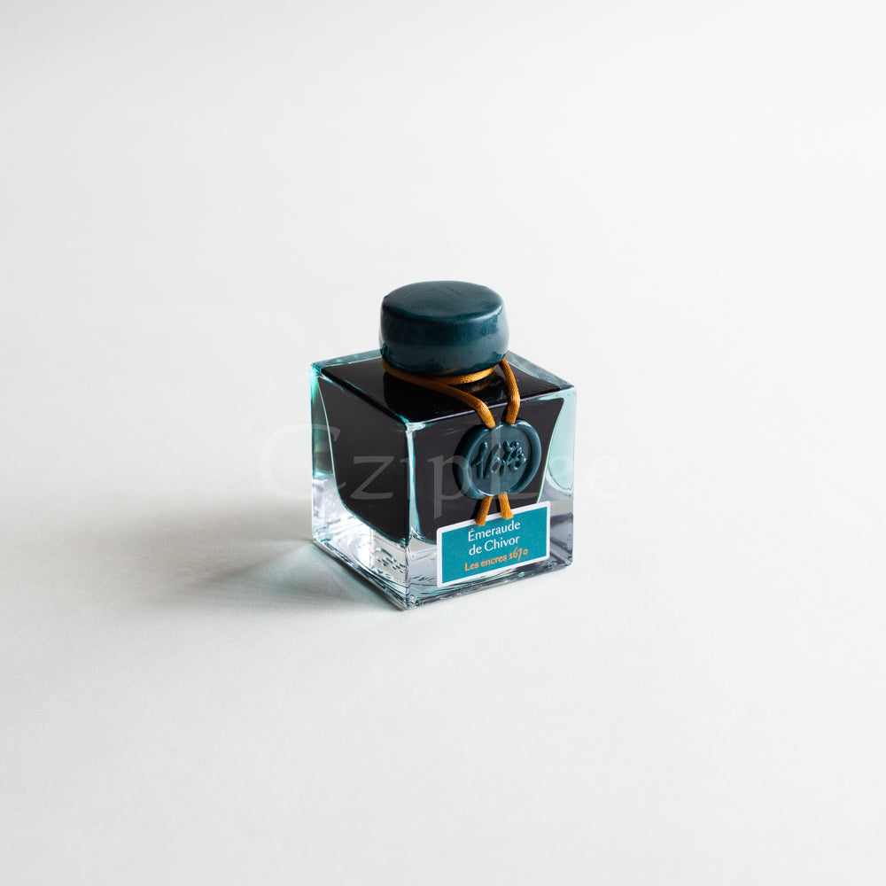 JACQUES HERBIN 1670 Ink 50ml Emeraude de Chivor Default Title