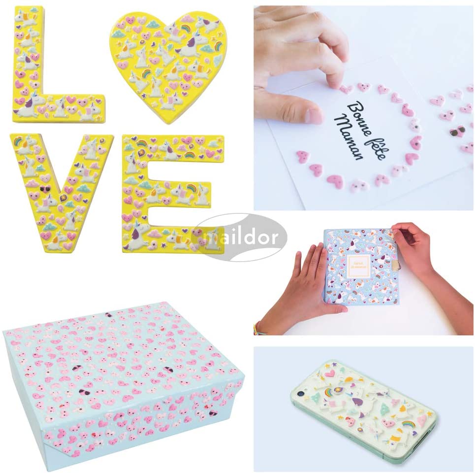 MAILDOR 3D Stickers Cooky Kawaï Cakes 1s