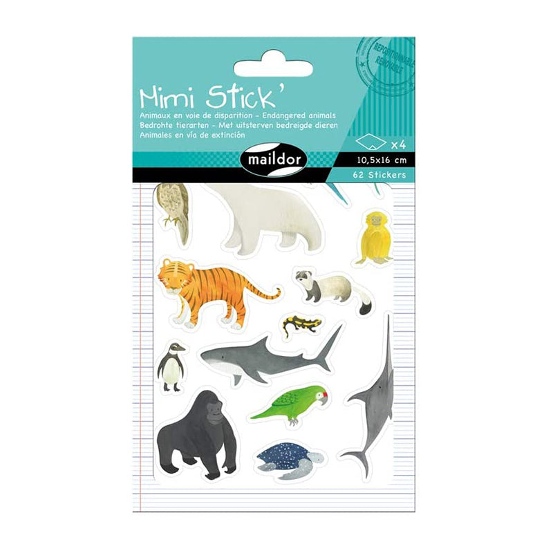 MAILDOR Deco Stickers Mimi Stick E.Animals 4s