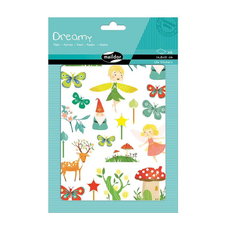 MAILDOR Deco Stickers Dreamy Fairy 6s