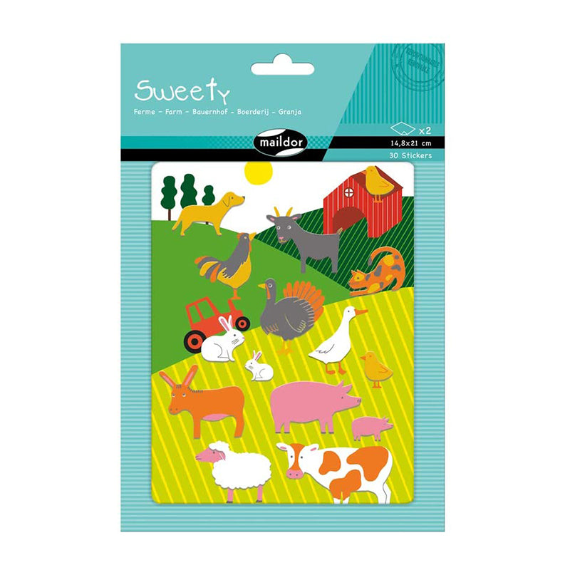 MAILDOR Deco Stickers Sweety Farm 2s