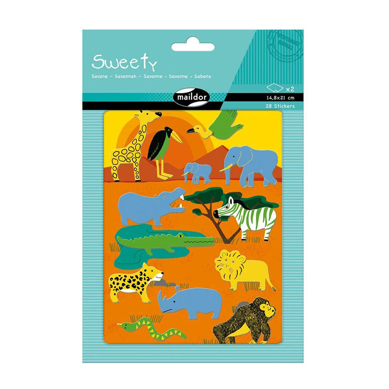 MAILDOR Deco Stickers Sweety Savannah 2s