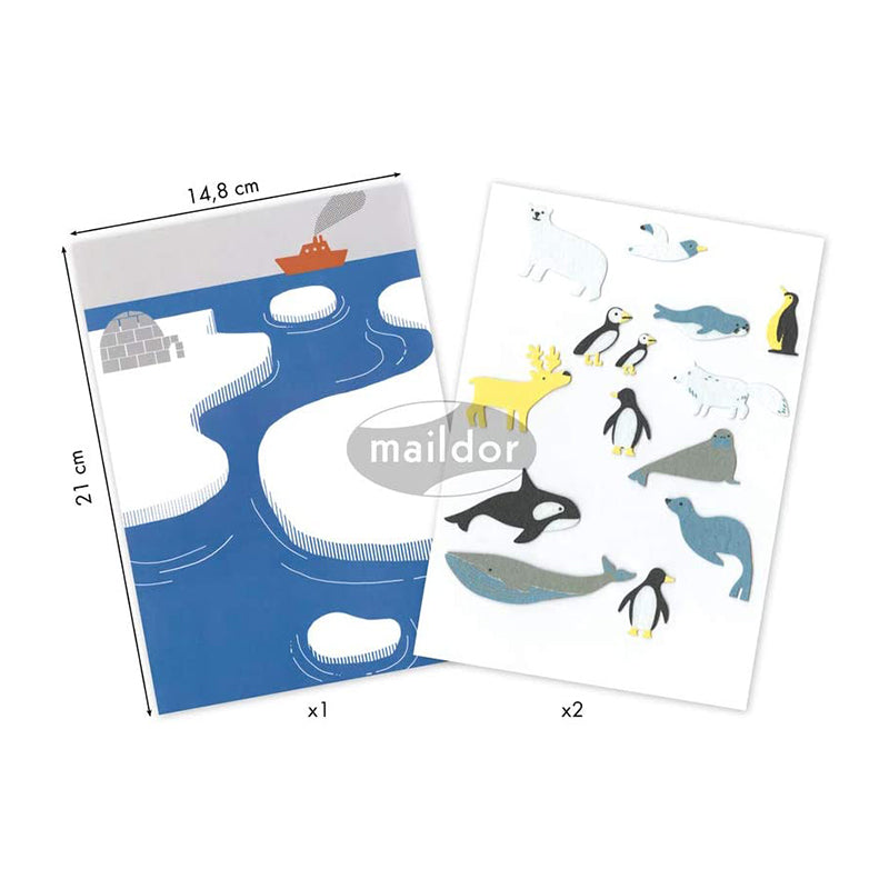 MAILDOR Deco Stickers Sweety Ice floe 2s