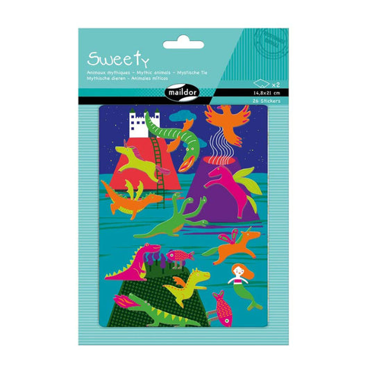 MAILDOR Deco Stickers Sweety Mythic animals 2s