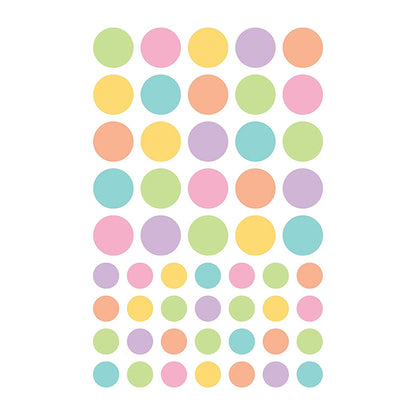 MAILDOR Geo Stickers Initial Bright/Pastel 20s