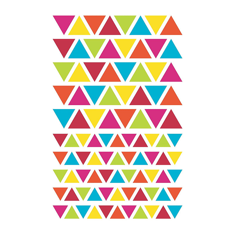 MAILDOR Geo Stickers Initial Bright/Pastel 20s