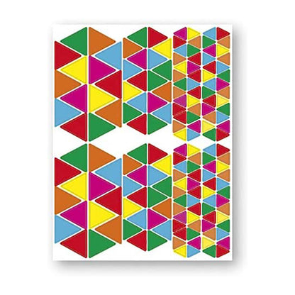 MAILDOR Geo Stickers Multicolour Triangles 20s