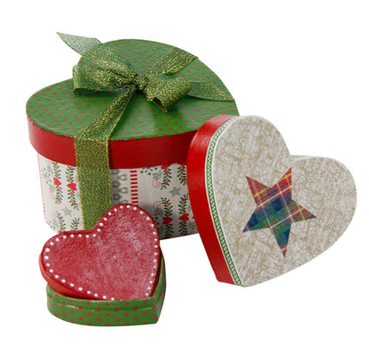 DECOPATCH Objects:Boxes-Heart Shaped