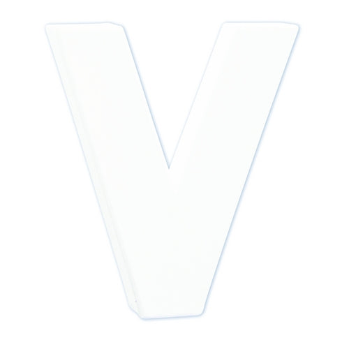 DECOPATCH Objects:Letters 12cm-Letter V