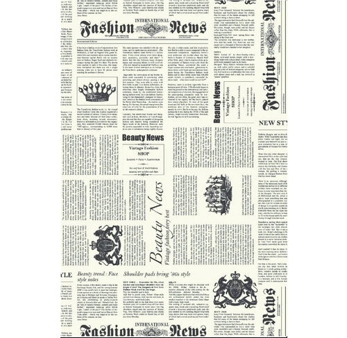 DECOPATCH Paper:Black & White 770 Newspaper