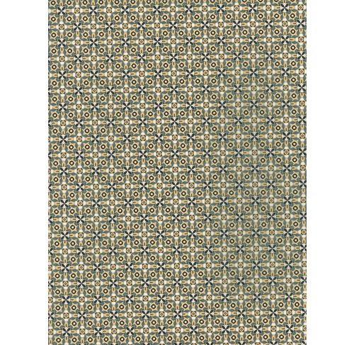 DECOPATCH Paper:Gold 706 Arabic Mosaic-Brown