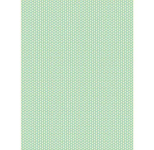 DECOPATCH Paper:Green 734 Geometric-Light Green