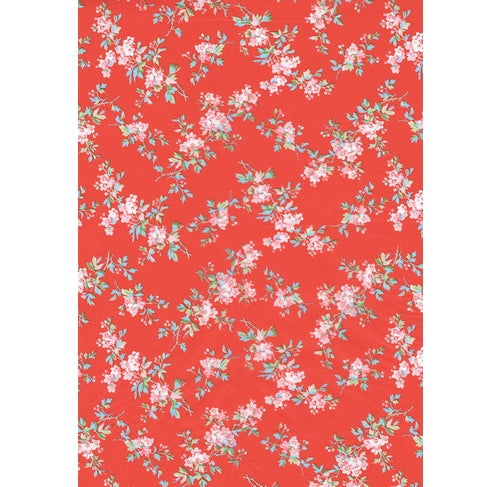 DECOPATCH Paper:Red 658 Blossom