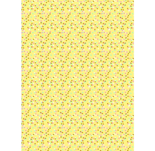 DECOPATCH Paper:Yellow & Orange 746 Dots