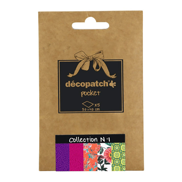 DECOPATCH Papers:Deco Pocket 5s 30x40cm No.1