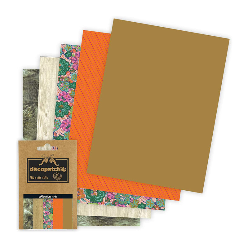 DECOPATCH Papers:Deco Pocket 5s 30x40cm No.10