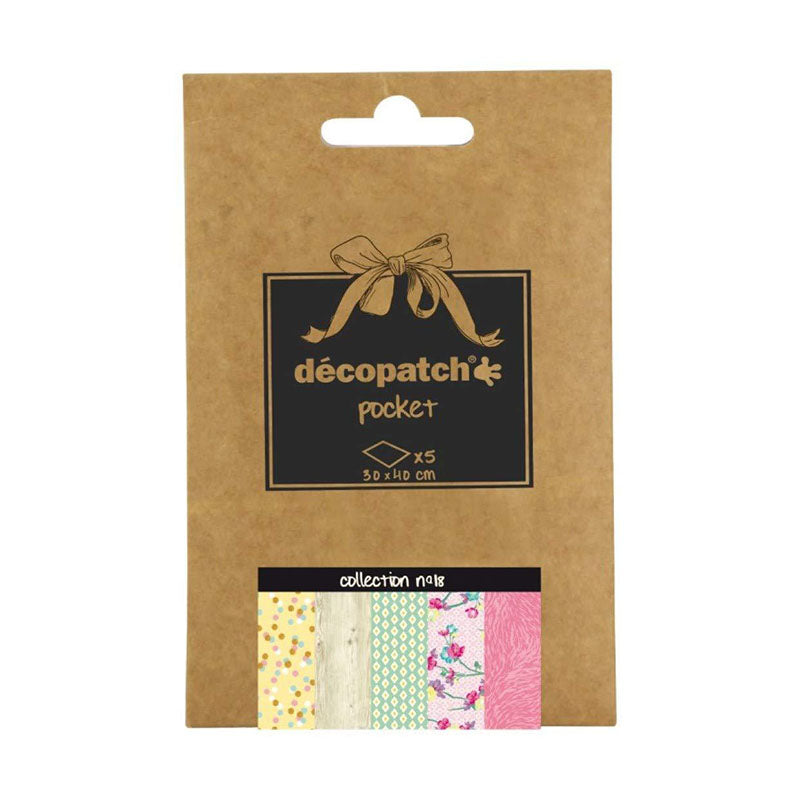 DECOPATCH Papers:Deco Pocket 5s 30x40cm No.18