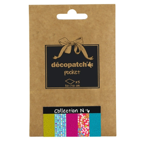 DECOPATCH Papers:Deco Pocket 5s 30x40cm No.6