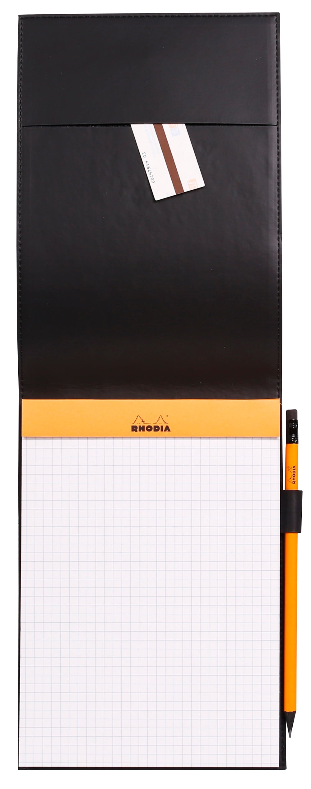 RHODIA Boutique ePure Cover+No.16 A5 5x5 Sq Black