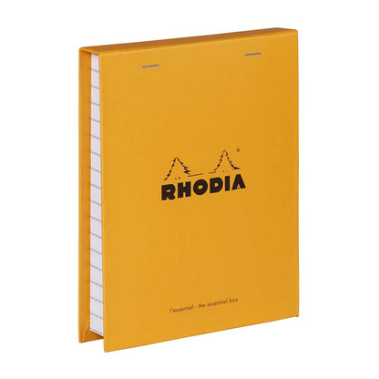 RHODIA Essential Box Orange (4x 5x5 Sq+2 Pencils)