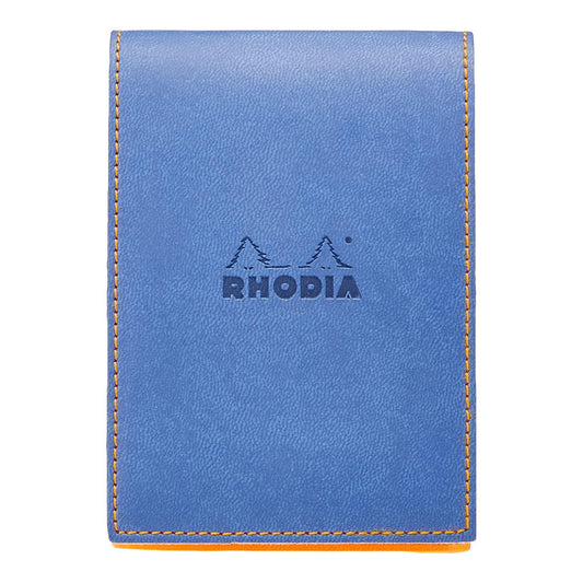 RHODIArama Notepad Cover+No.11 5x5 Sq Sapphire Bluelue