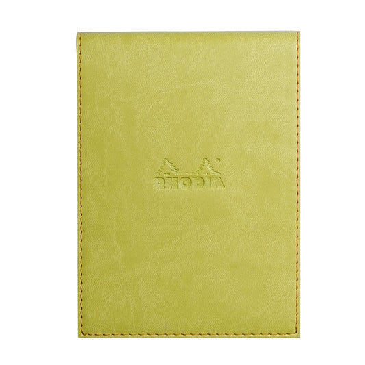 RHODIArama Notepad Cover+No.13 5x5 Sq Anise Greenn