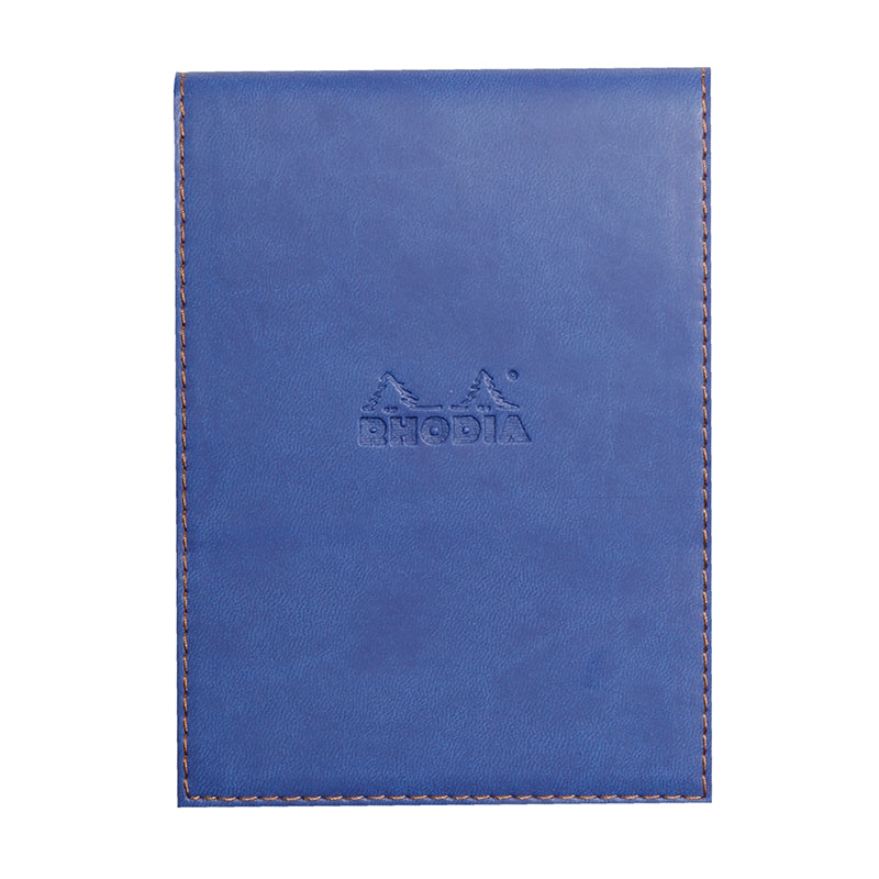 RHODIArama Notepad Cover+No.13 5x5 Sq Sapphire Bluelue