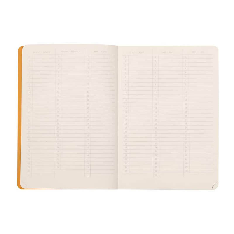 RHODIArama Notepad Cover+No.13 5x5 Sq Sapphire Bluelue