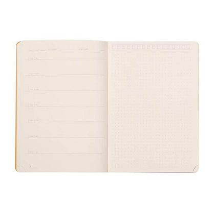 RHODIArama Notepad Cover+No.13 5x5 Sq Sapphire Bluelue