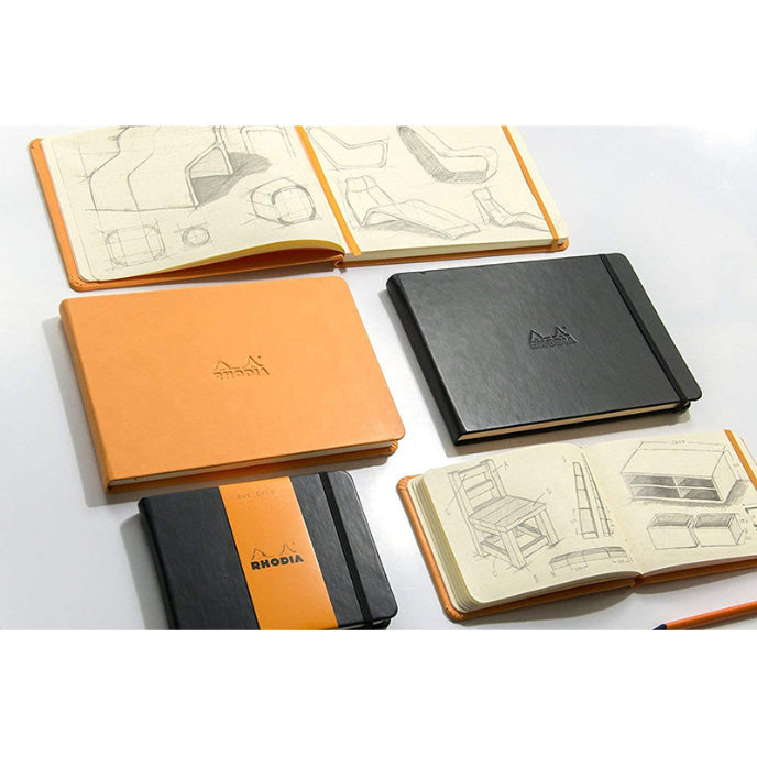 RHODIA Boutique Webnotebook A5 L Lined Orange