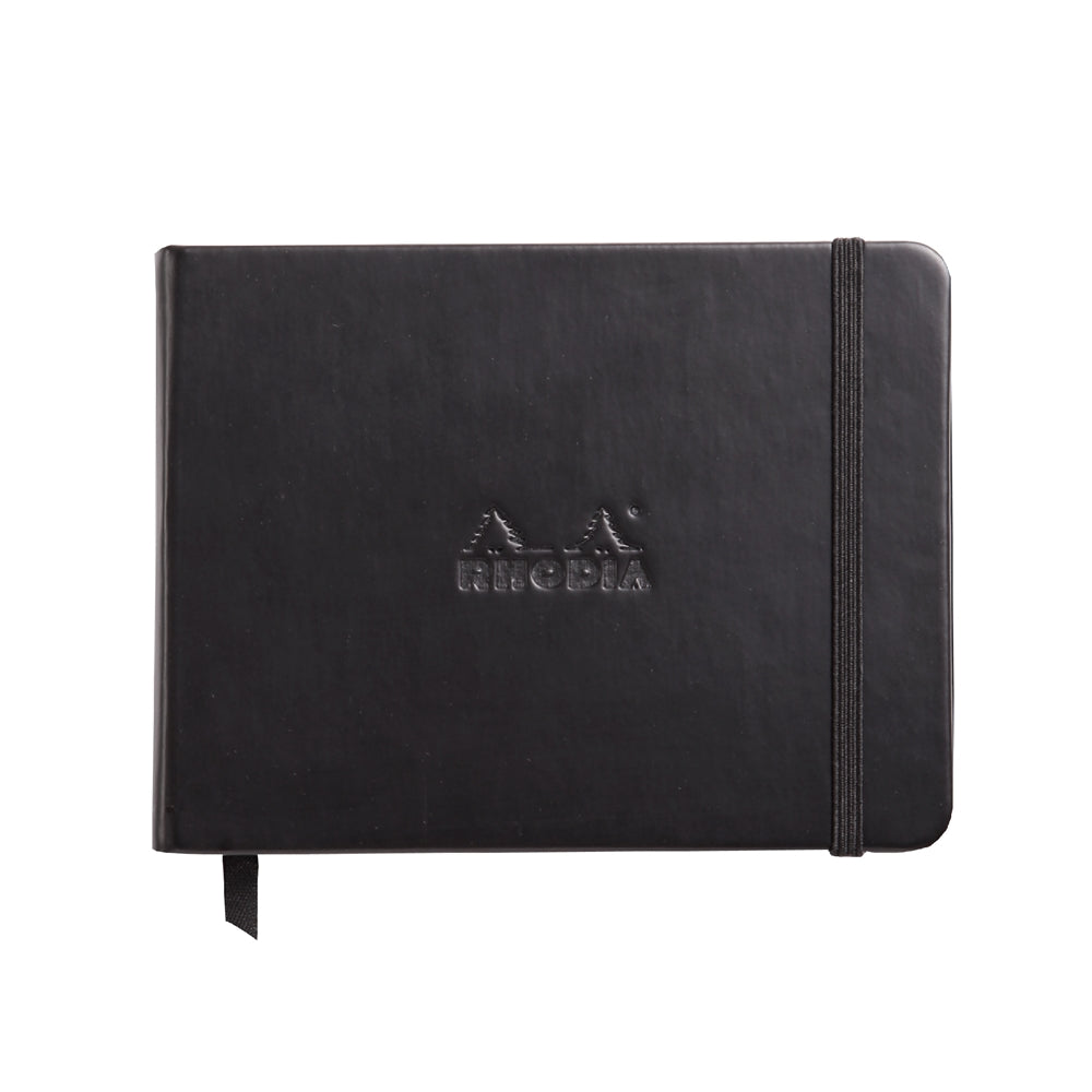 RHODIA Boutique Webnotebook L140x110mm Plain Black