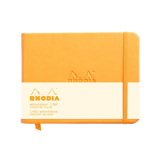 RHODIA Boutique Webnotebook L140x110mm Lined Orange