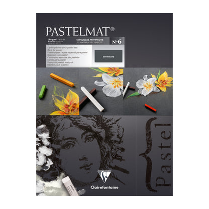 CLAIREFONTAINE Pastelmat Pad 360g 30x40cm 12s No.6