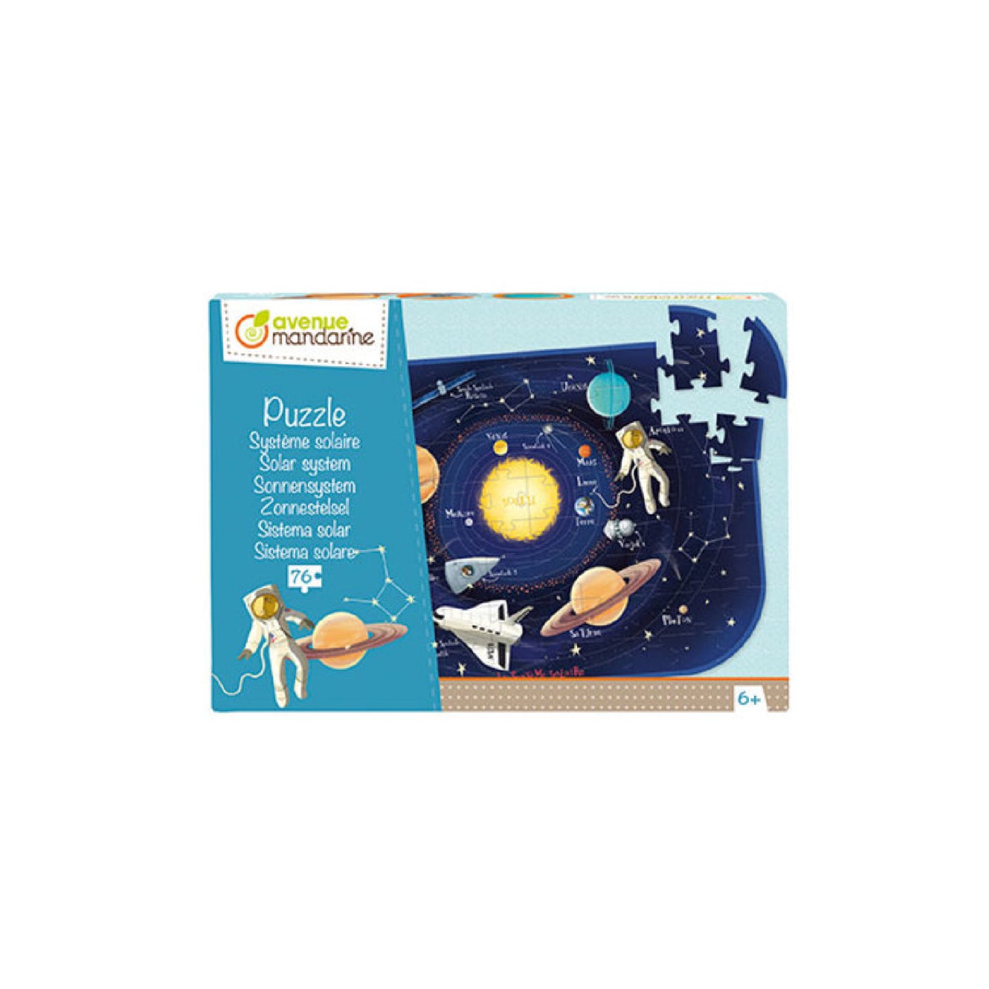 AVENUE MANDARINE Puzzle Solar System 1206773