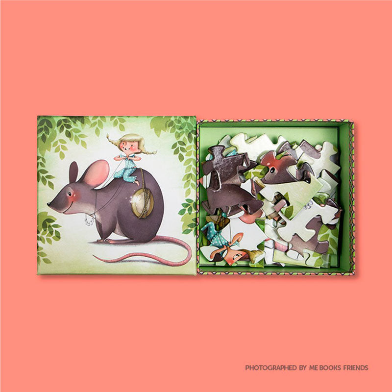 AVENUE MANDARINE Dis-moi Puzzle Box Little Mouse 1206753