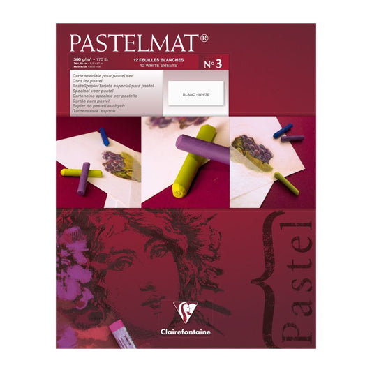 CLAIREFONTAINE Pastelmat Pad 360g 24x30cm 12s No.3