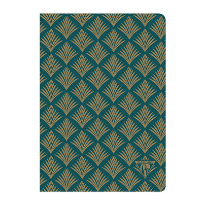 CLAIREFONTAINE Neo Deco A5 Lined 48s Emerald Green