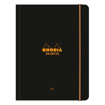 RHODIA Boutique Unlimited A5+ 160x210mm Dot Black