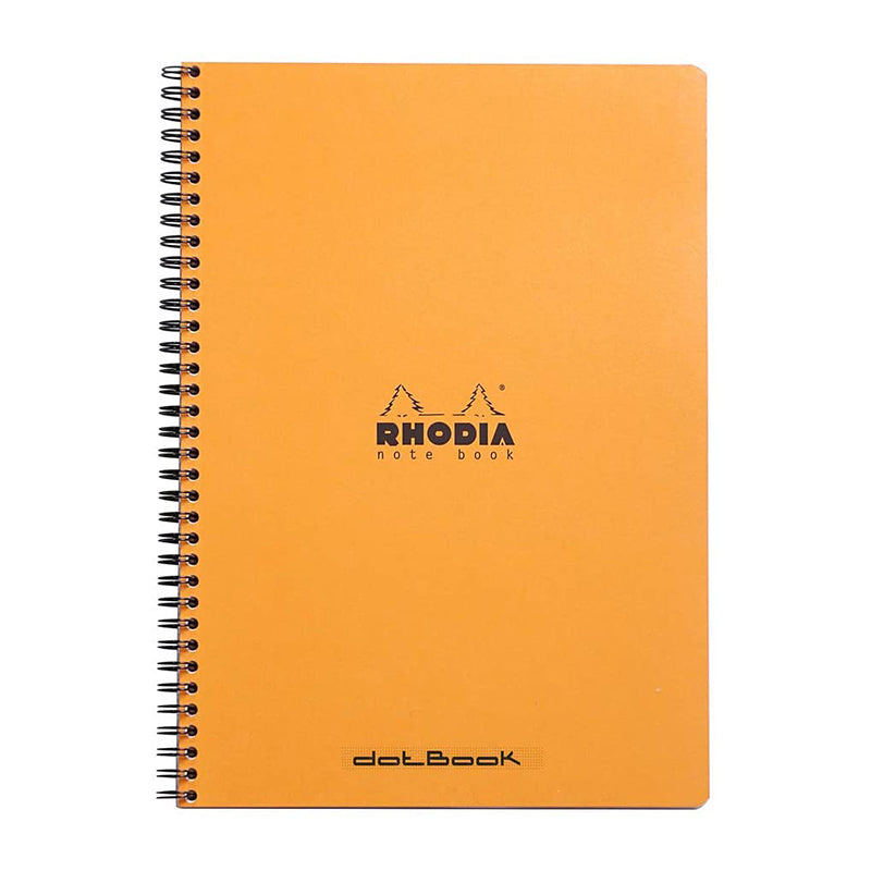 RHODIA Classic Notebook A4+ 225x297mm Dot Orange