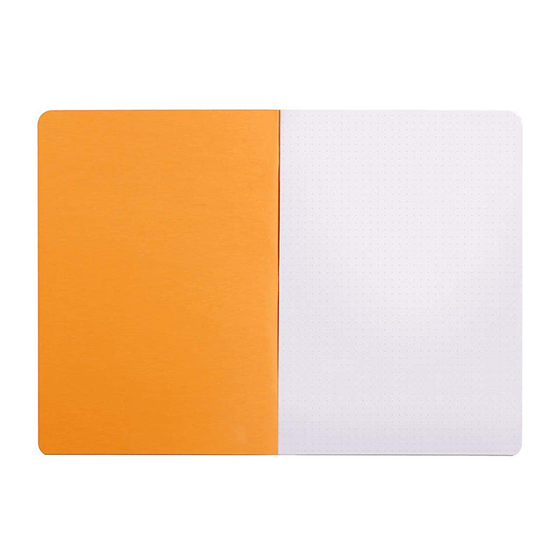 RHODIA Classic Stapled A4 210x297mm Dot Orange